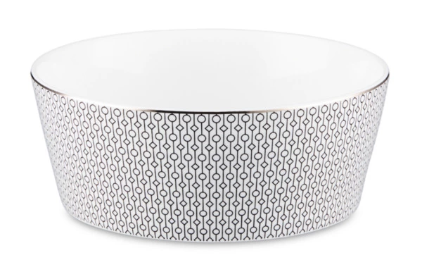 Сервиз столовый Decor de table Вола на 6 персон 26 предметов, фарфор, платиновый кант, п/к
