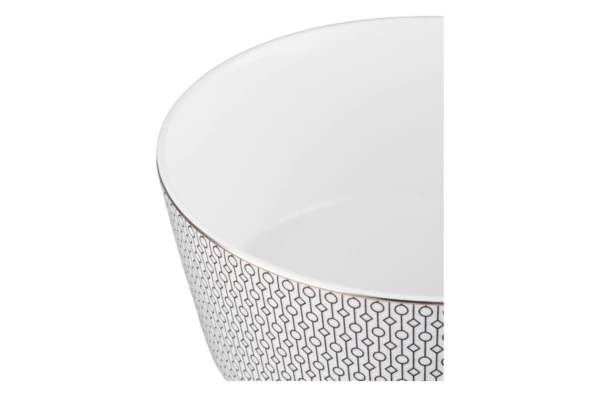 Сервиз столовый Decor de table Вола на 6 персон 26 предметов, фарфор, платиновый кант, п/к