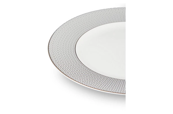 Сервиз столовый Decor de table Вола на 6 персон 26 предметов, фарфор, платиновый кант, п/к