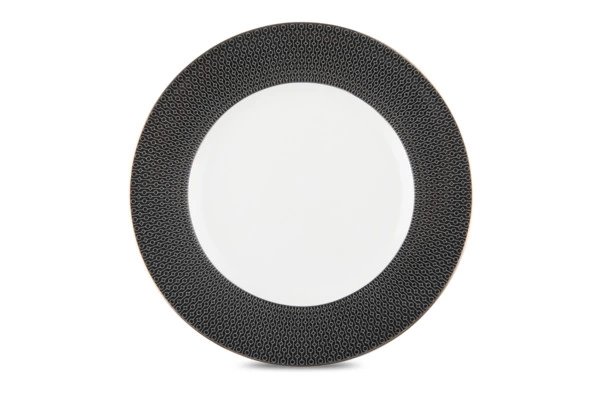 Сервиз столовый Decor de table Вола на 6 персон 26 предметов, фарфор, платиновый кант, п/к