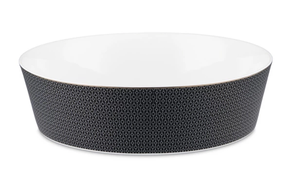 Сервиз столовый Decor de table Вола на 6 персон 26 предметов, фарфор, платиновый кант, п/к