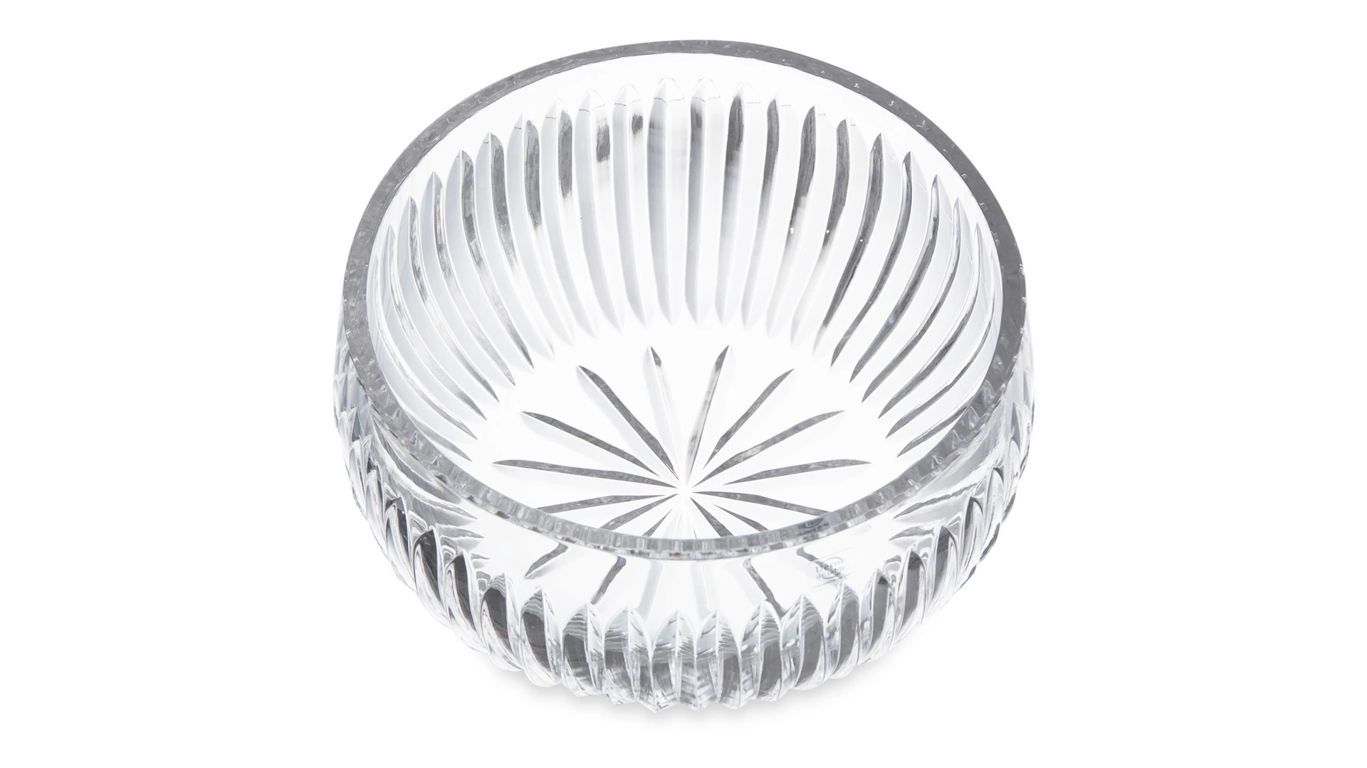 Конфетница Decor de table Дефанс 18,7х9,7 см, хрусталь, прозрачная