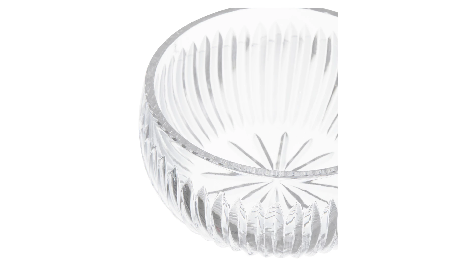 Конфетница Decor de table Дефанс 18,7х9,7 см, хрусталь, прозрачная