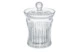 Конфетница с крышкой Decor de table Дефанс 15х21,5 см, хрусталь, прозрачная