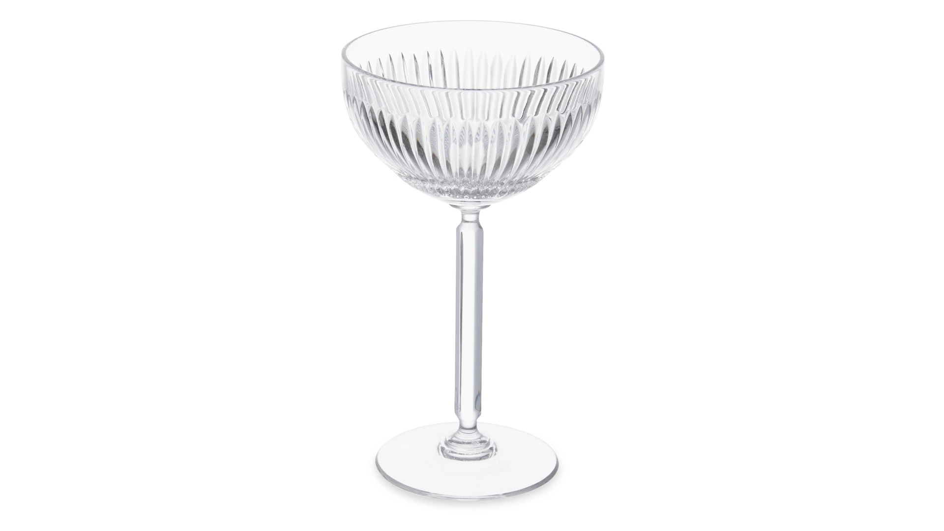 Набор креманок для шампанского Decor de table Дефанс, 2 шт, хрусталь, прозрачный