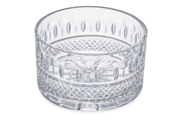Конфетница с крышкой Decor de table Париж 17х10 см, хрусталь, прозрачная