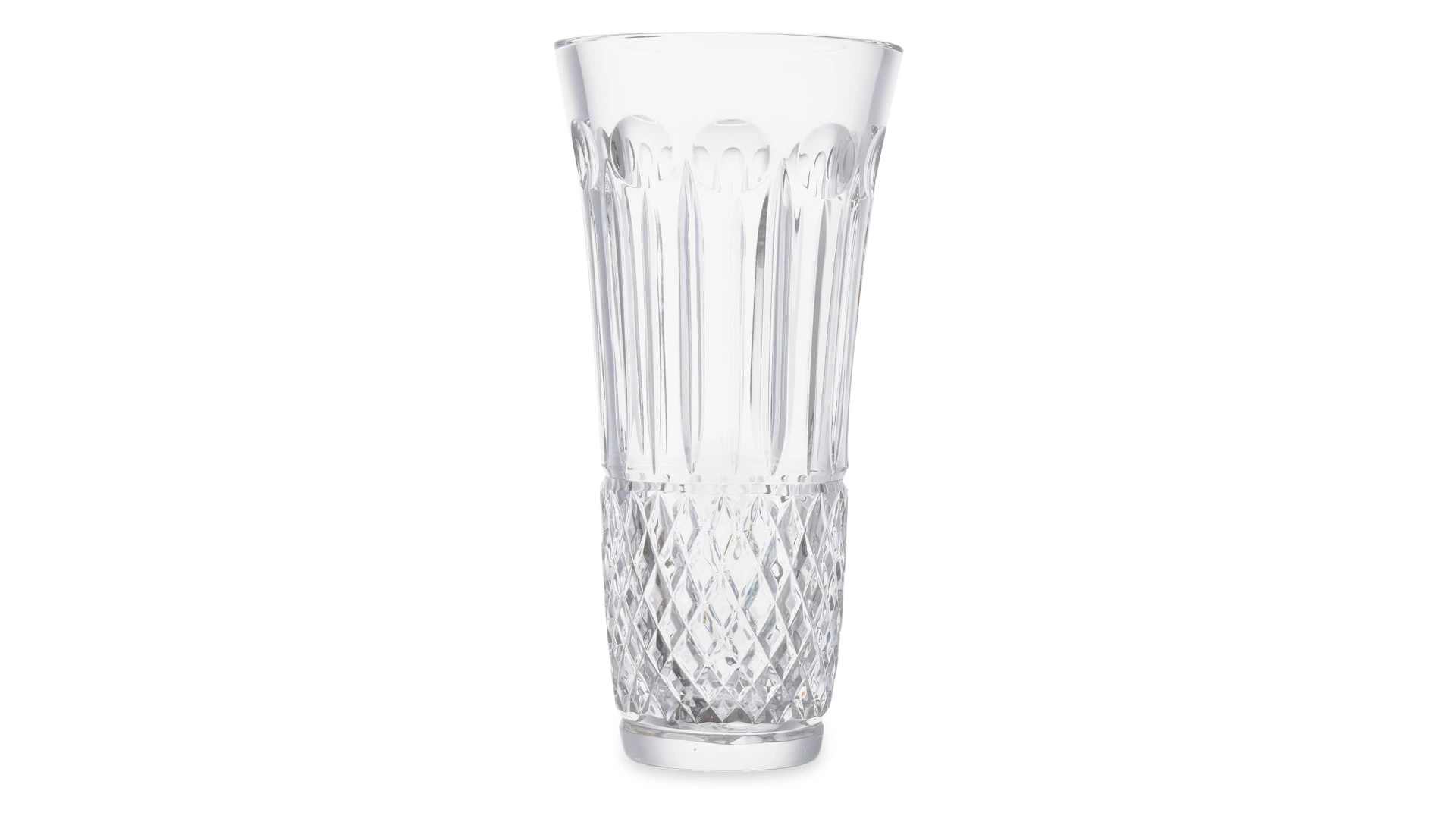 Ваза для цветов Decor de table Париж 30,5 см, хрусталь, прозрачная