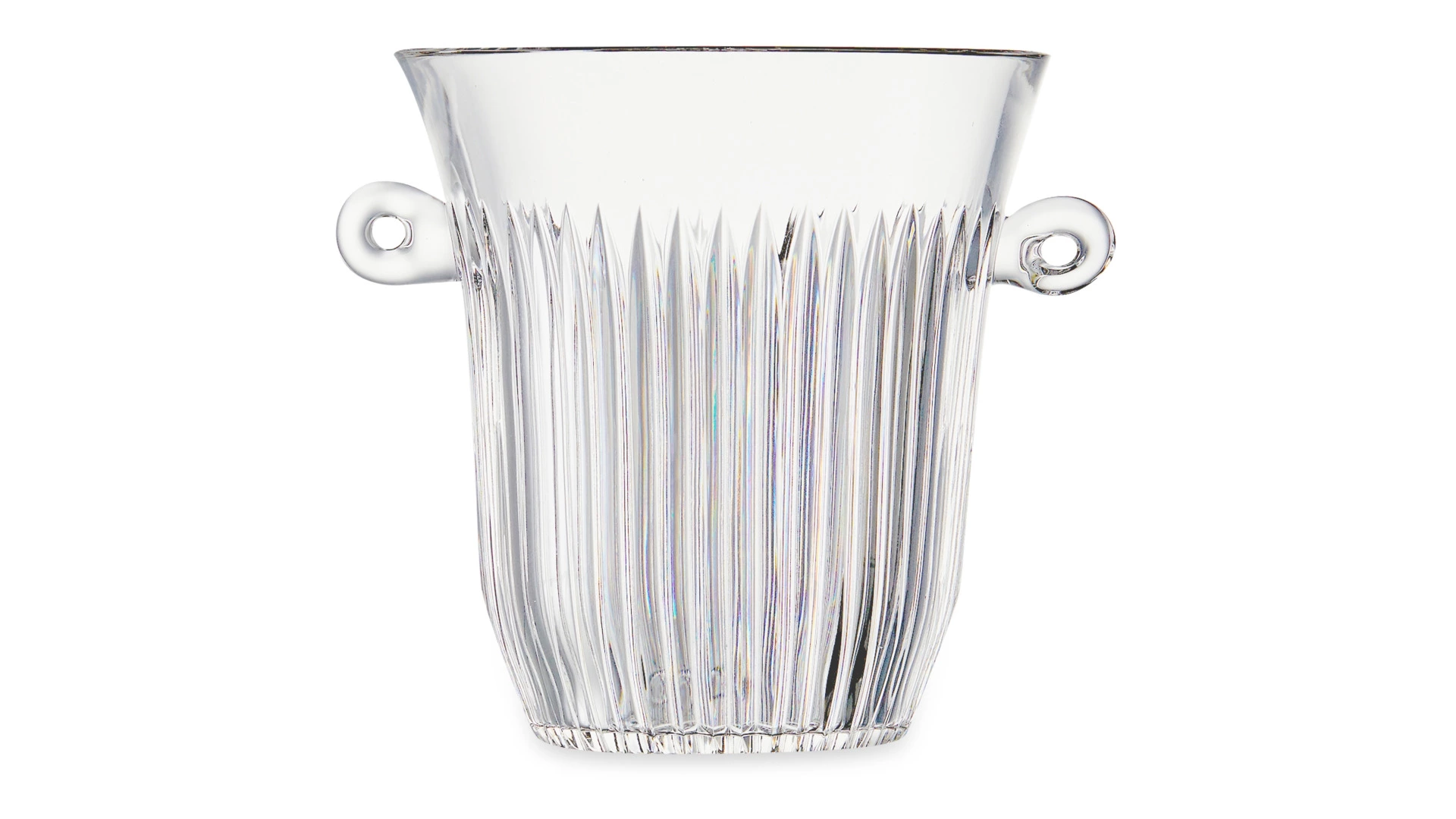 Ведро для шампанского Decor de table Дефанс 19х20 см, хрусталь, прозрачное