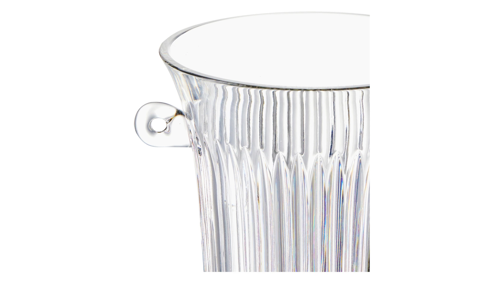 Ведро для шампанского Decor de table Дефанс 19х20 см, хрусталь, прозрачное