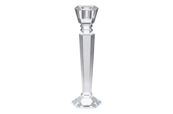Подсвечник Decor de table Хрустальное вдохновение 7,2х7,2х23 см, хрусталь