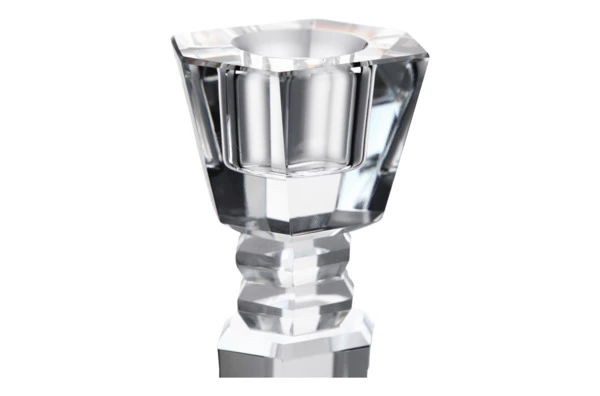 Подсвечник Decor de table Хрустальное вдохновение 7,2х7,2х23 см, хрусталь