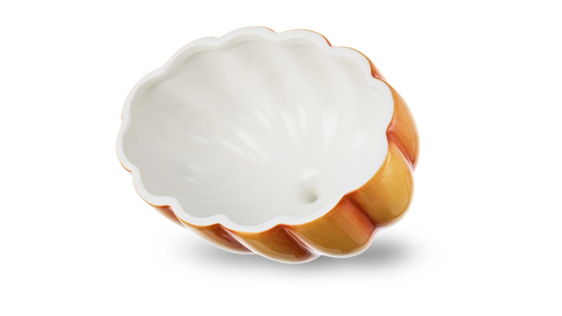 Блюдо с крышкой Decor de table Родная природа Тыковка 28,45х15,75х12,19 см, керамика