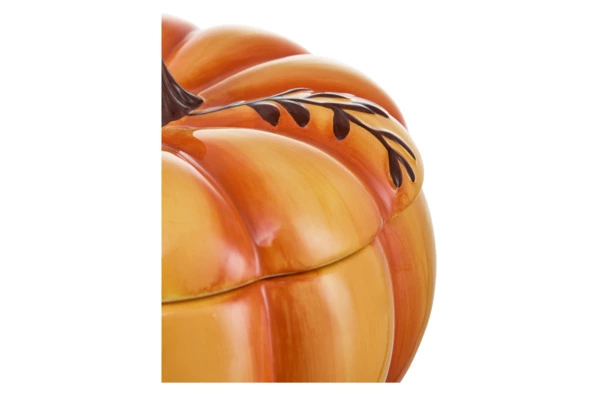 Блюдо с крышкой Decor de table Родная природа Тыковка 20,26х20,26х14,87 см, керамика