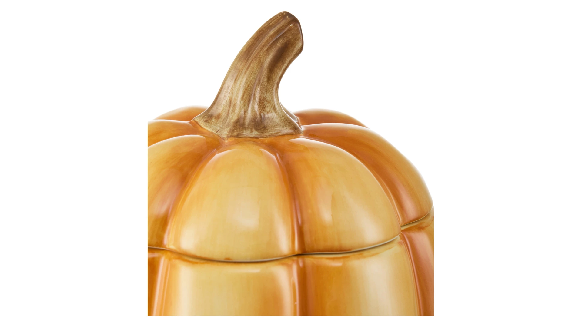 Банка для хранения Decor de table Родная природа Тыковка 15,25х15,25х18,8 см, керамика