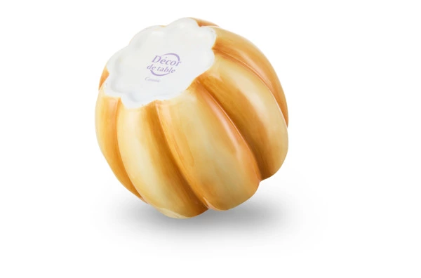 Банка для хранения Decor de table Родная природа Тыковка 15,25х15,25х18,8 см, керамика