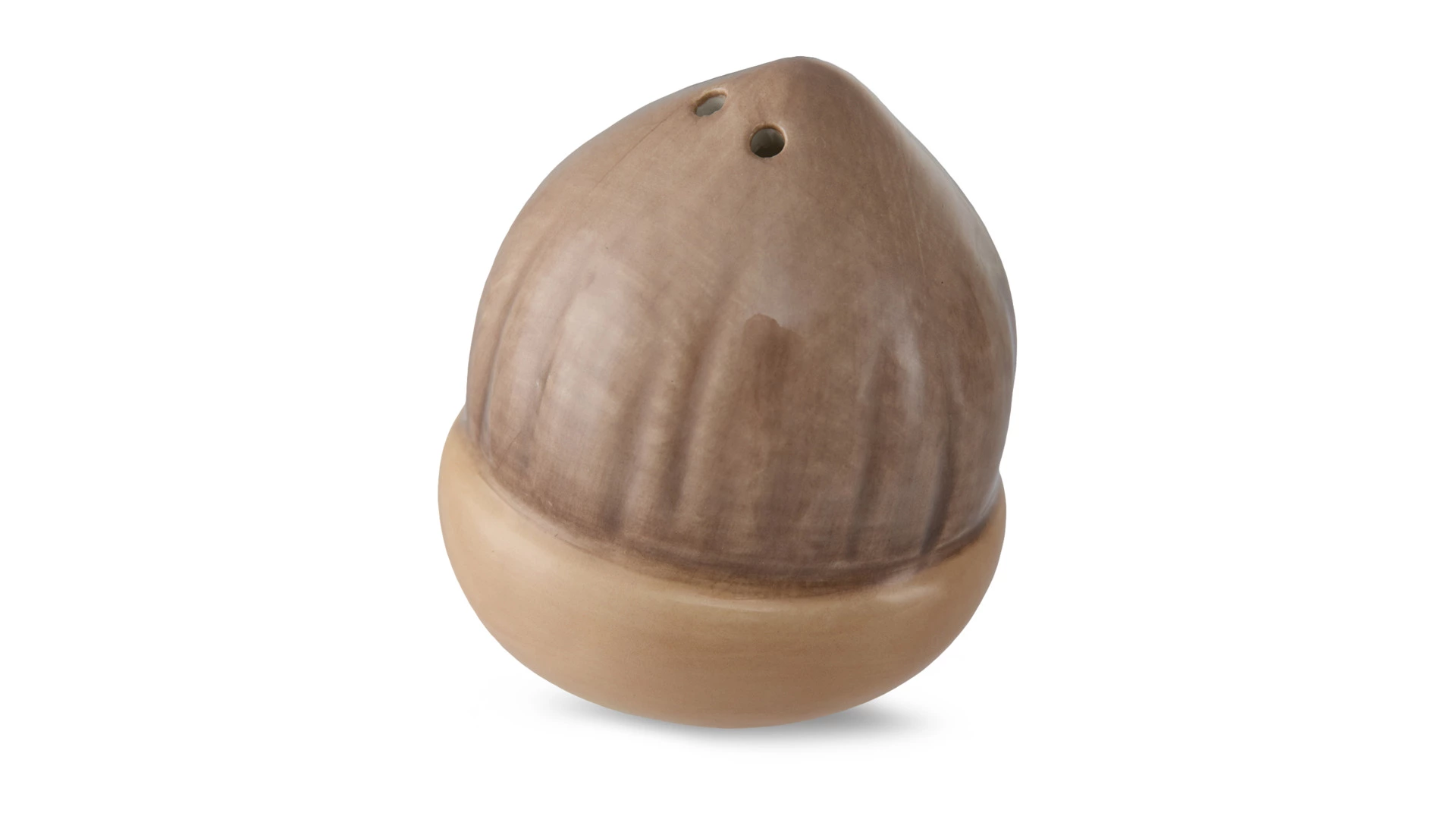 Набор солонки и перечницы Decor de table Родная природа Ежик 8,38х5,08х5,5 см и Орех 4,3х4,3х4,4 см