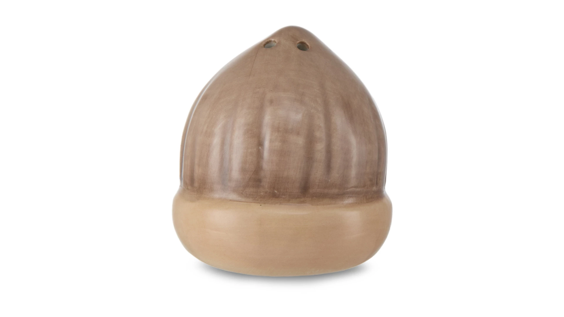 Набор солонки и перечницы Decor de table Родная природа Ежик 8,38х5,08х5,5 см и Орех 4,3х4,3х4,4 см