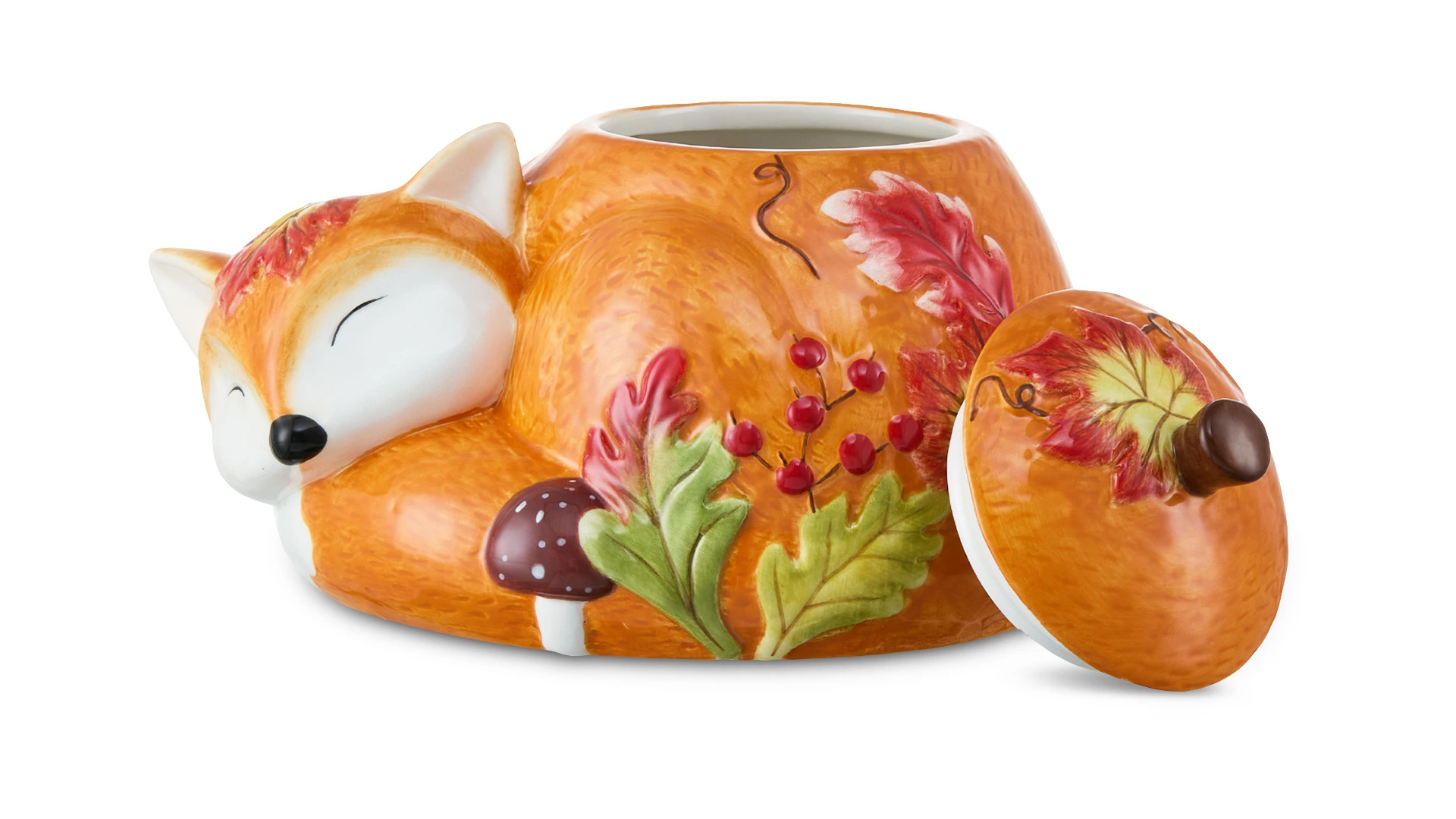 Банка с крышкой 3D Decor de table Родная природа Лисенок 25,5х19х17,55 см, керамика