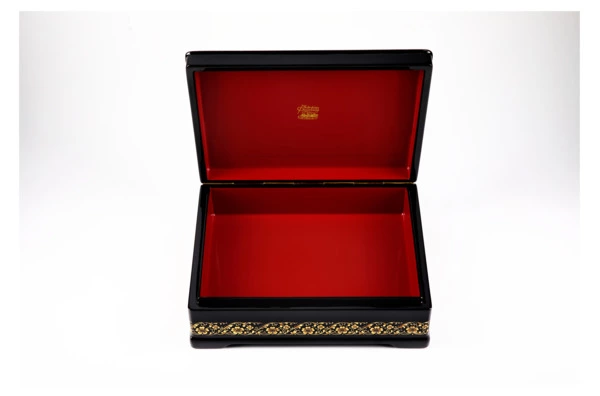 Шкатулка Федоскино Судьба 16х11х4 см, папье-маше