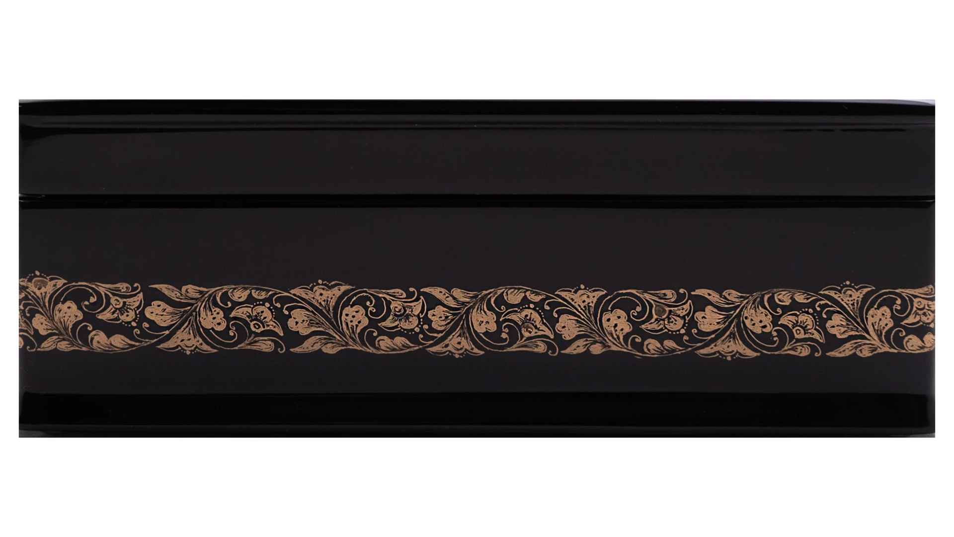 Шкатулка Федоскино Лунная ночь 18х14х5 см, папье-маше