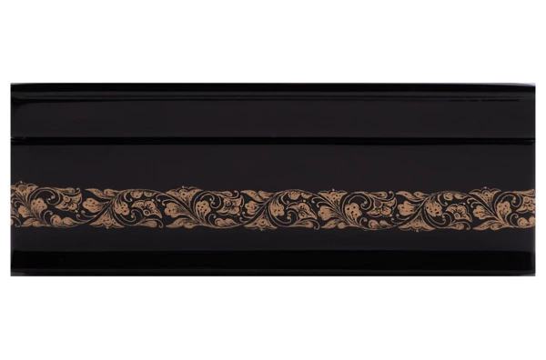 Шкатулка Федоскино Лунная ночь 18х14х5 см, папье-маше