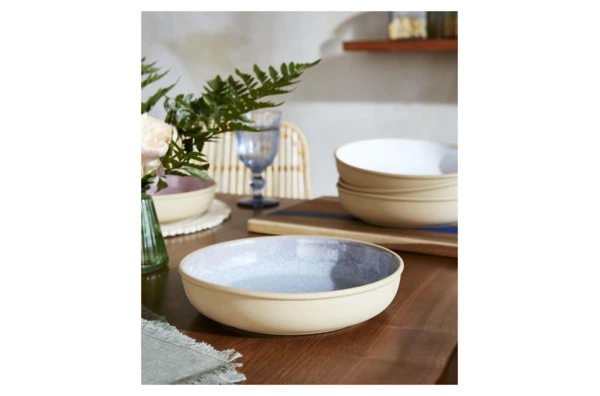 Тарелка для пасты Portmeirion Минералы Аквамарин 22 см, керамика