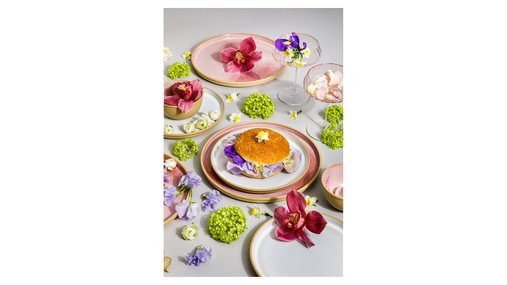 Тарелка закусочная Portmeirion Минералы Аквамарин 21 см, керамика