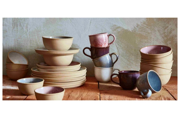 Тарелка обеденная Portmeirion Минералы Аквамарин 26 см, керамика