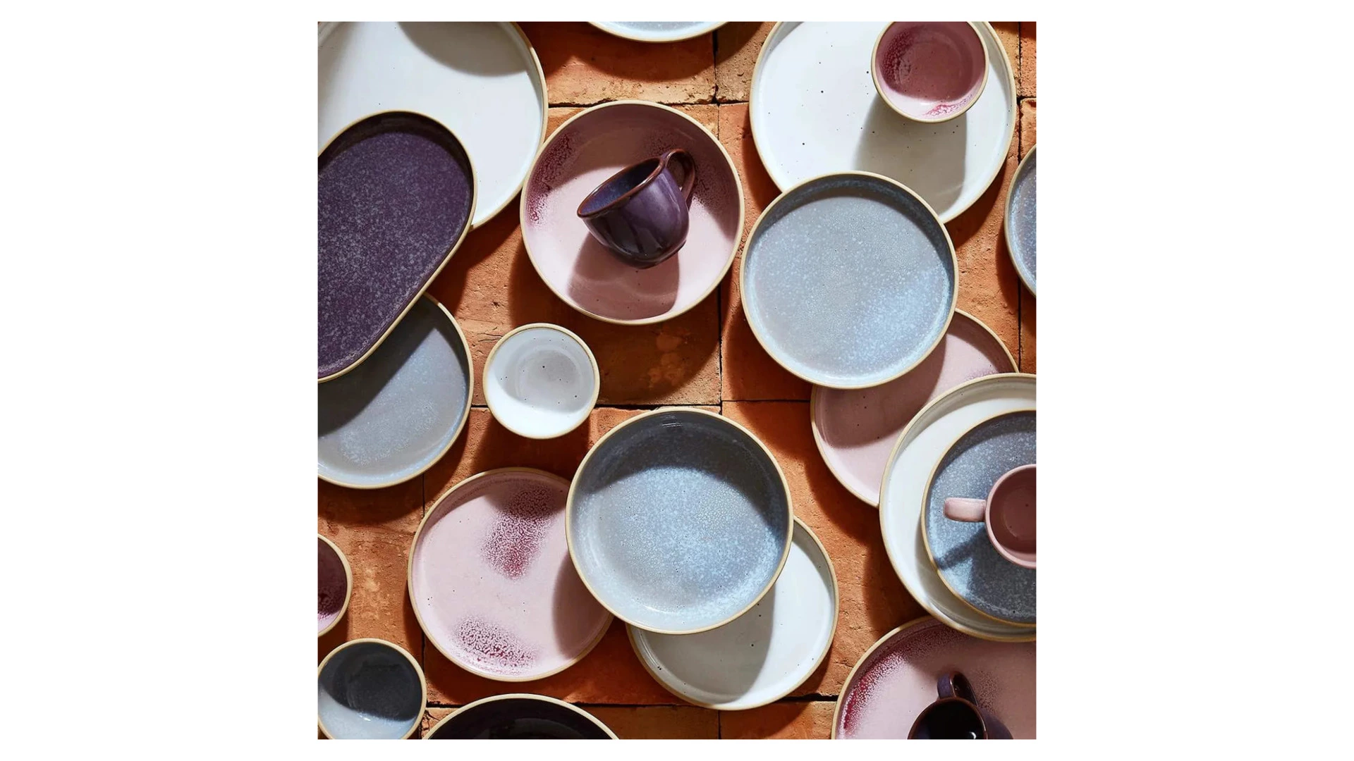 Тарелка обеденная Portmeirion Минералы Аквамарин 26 см, керамика