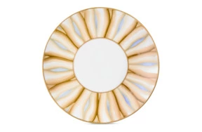 Тарелка десертная Marie Daage Алоэ 19 см, фарфор