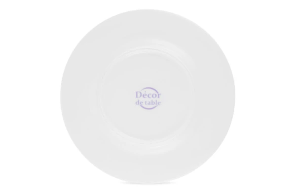 Тарелка десертная Decor de table Бирюза 16 см, фарфор костяной