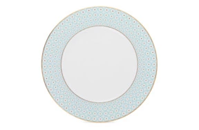 Тарелка десертная Decor de table Бирюза 16 см, фарфор костяной