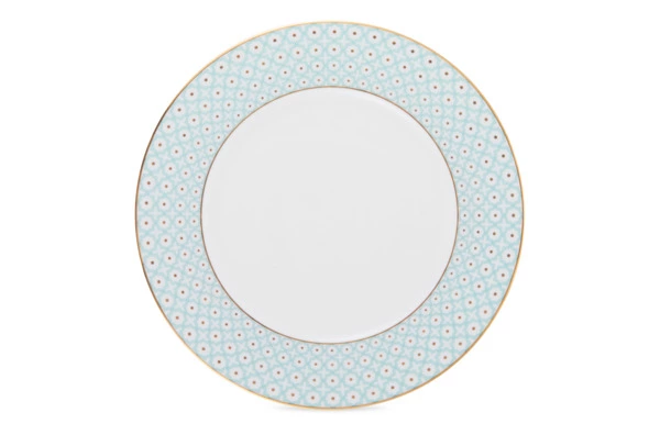 Тарелка десертная Decor de table Бирюза 16 см, фарфор костяной