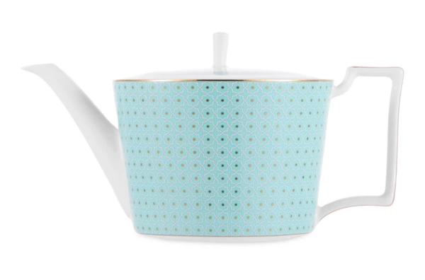 Чайник Decor de table Бирюза 900 мл, фарфор костяной