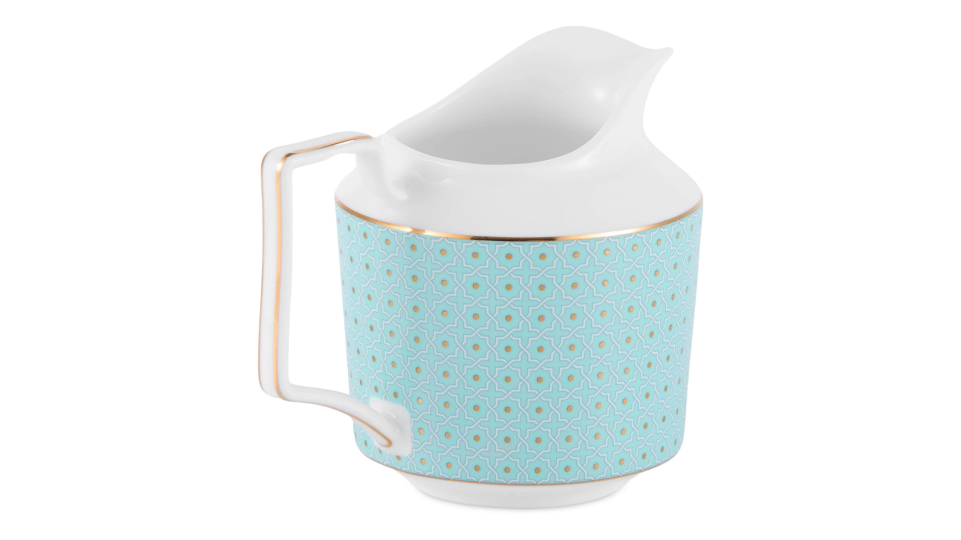 Молочник Decor de table Бирюза 280 мл, фарфор костяной