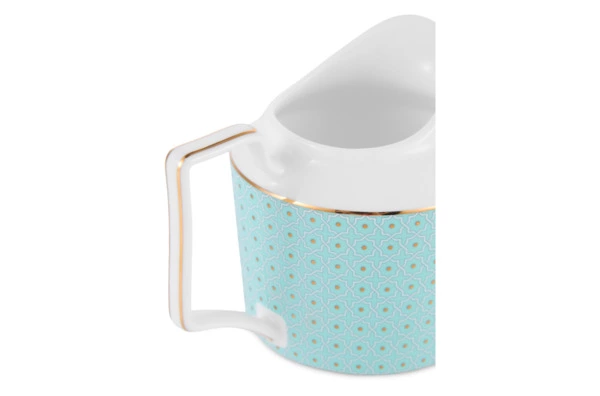 Молочник Decor de table Бирюза 280 мл, фарфор костяной