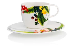 Чашка кофейная с блюдцем Rosenthal Фруктовый сад 200мл, фарфор