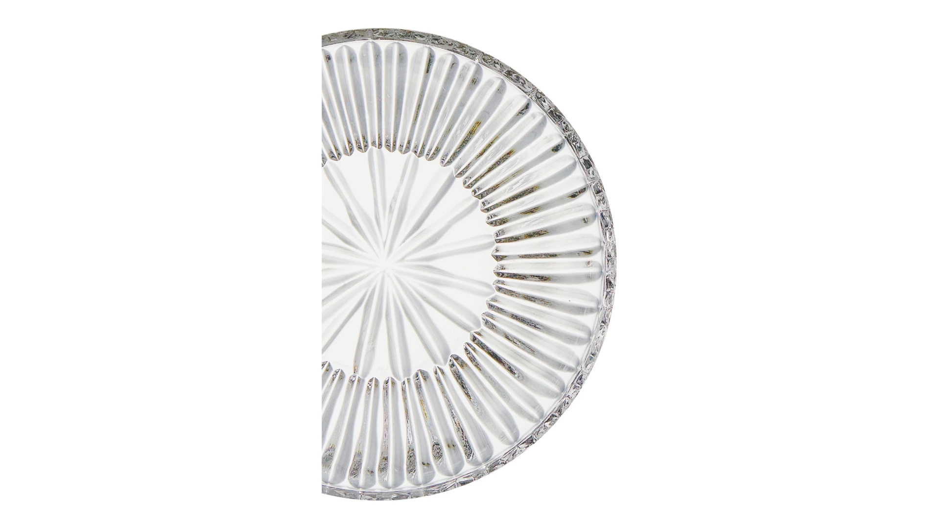 Блюдце для армуда Decor de Table Париж 9,9 см, хрусталь, прозрачный