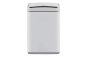 Ведро для мусора сенсорное TESLER STB-33 WHITE на 30л, 30х39х57 см, белое