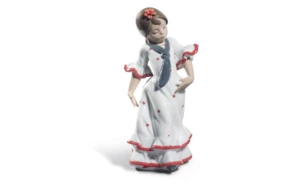 Фигурка Lladro Танцовщица Хуанита 10х17, фарфор