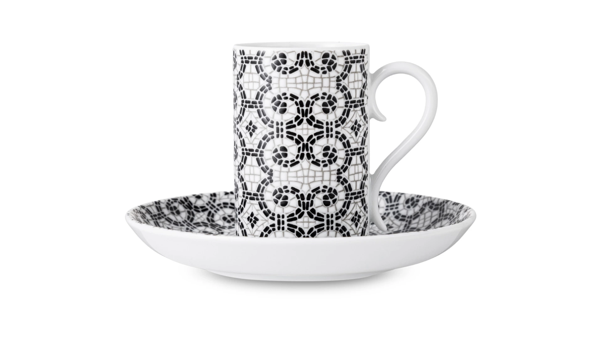 Набор чашек кофейных с блюдцами Vista Alegre Калсада 100 мл, 4 шт, фарфор