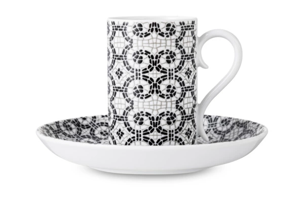 Набор чашек кофейных с блюдцами Vista Alegre Калсада 100 мл, 4 шт, фарфор