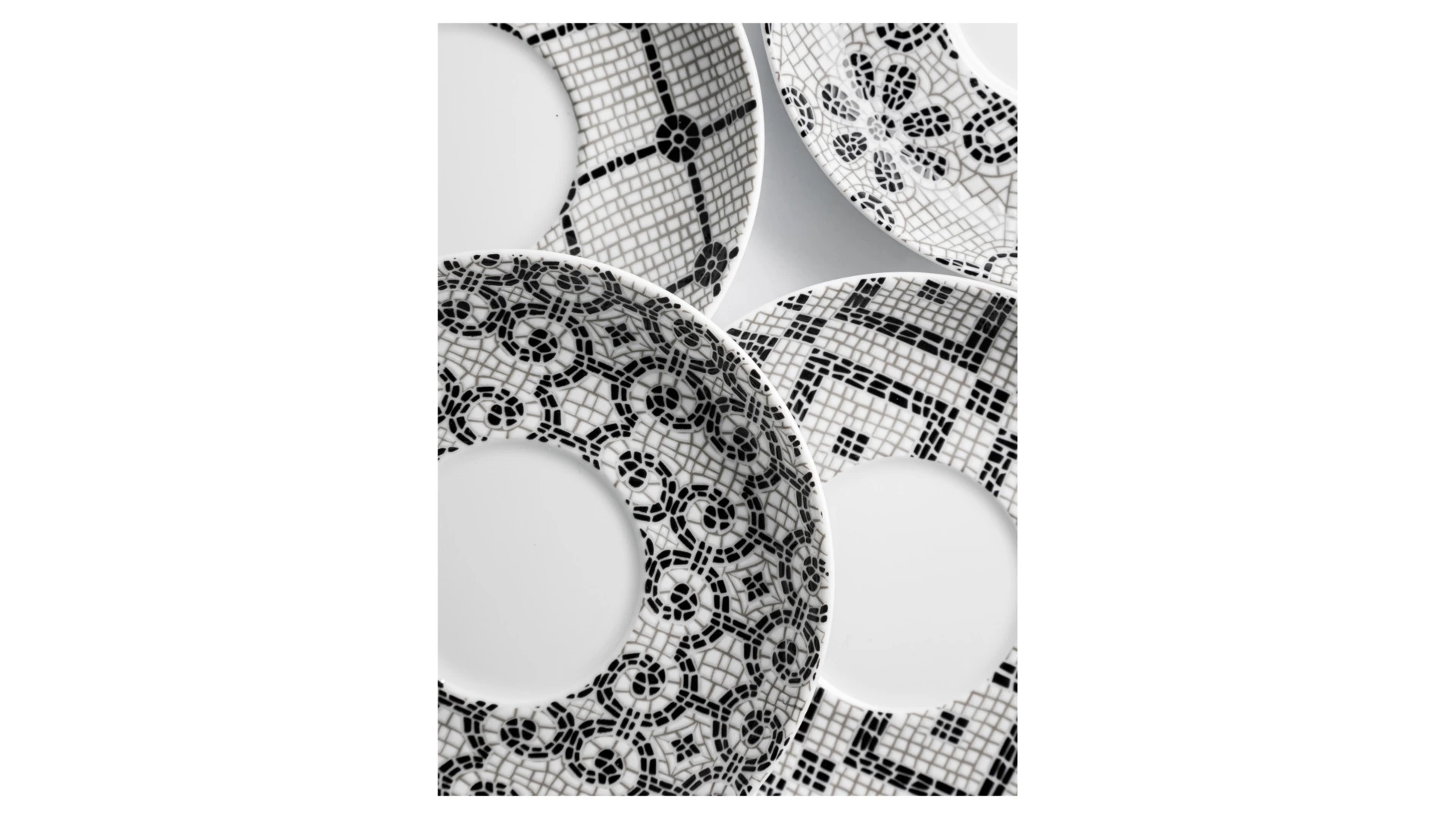 Набор чашек кофейных с блюдцами Vista Alegre Калсада 100 мл, 4 шт, фарфор