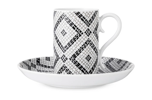 Набор чашек кофейных с блюдцами Vista Alegre Калсада 100 мл, 4 шт, фарфор