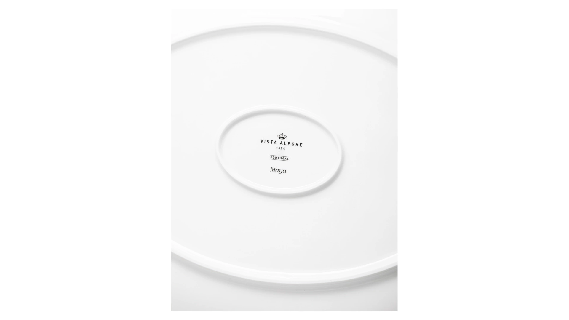 Блюдо овальное Vista Alegre Майя 35х26 см, фарфор