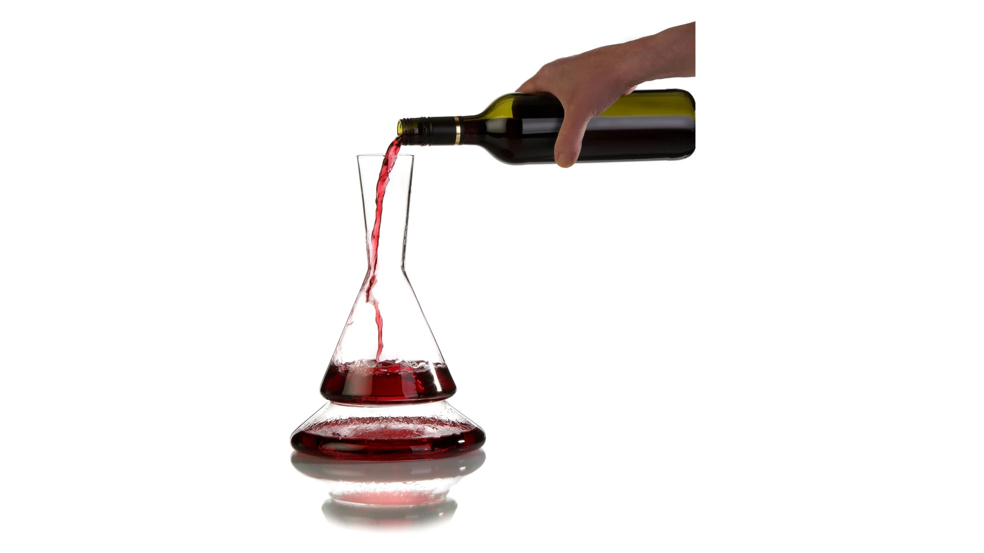 Декантер Zieher Doppio 1,75 л, Н30см, стекло, ручная работа