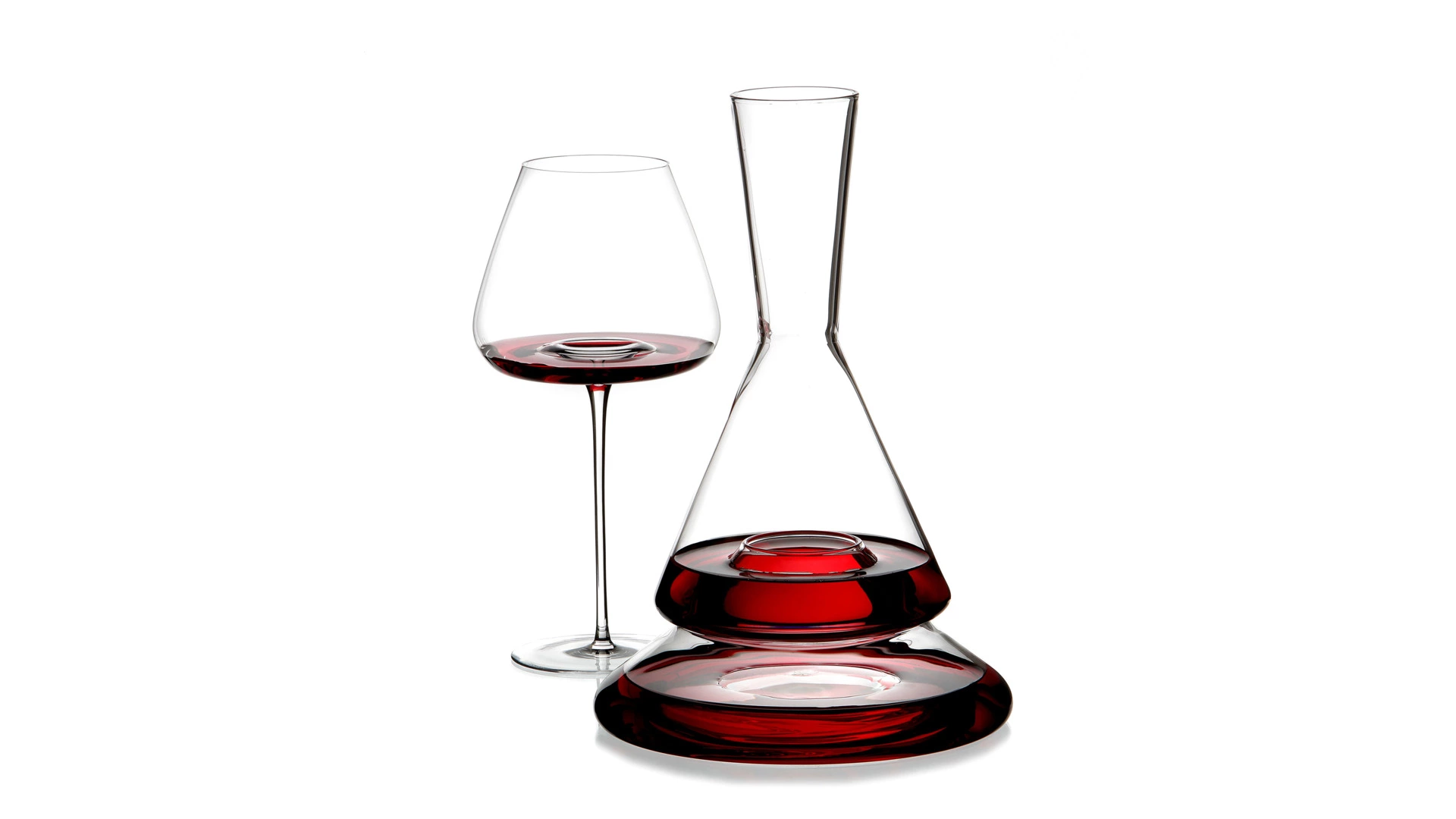 Декантер Zieher Doppio 1,75 л, Н30см, стекло, ручная работа