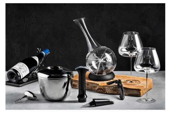 Декантер на подставке Zieher Star 1,8 л, Н34см, стекло, ручная работа