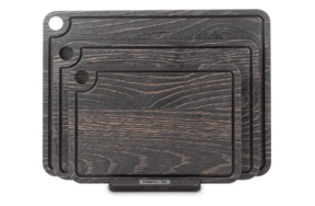 Набор из 3-х разделочных досок на подставке ComposeEat Elegance, цвет дуб Бренди, композит, п/к