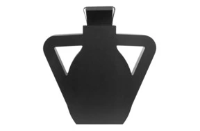 Ваза ADJ Otto Mod.2.2 9х41х44 см, натуральная кожа, черный